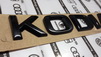 genuine skoda Kodiaq Monte Carlo tuning emblem 565853687A-F9R by kopacek.com