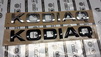 genuine skoda Kodiak Monte Carlo tuning emblem 565853687A-F9R by kopacek.com