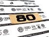 genuine skoda Enyaq RS Sportline tuning emblem 5LG853687J041 by kopacek.com