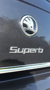 original Skoda Superb II new emblem tuning by kopacek.com