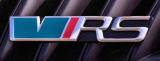 RS original para la parrilla delantera - del Octavia II RS facelift 09-