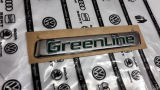 Original Skoda Auto,a.s. emblem - GREENLINE (green)
