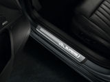 Superb III - luxury TPU / stainless steel interior door sills, original Skoda Auto,a.s.