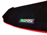 pour Kodiaq - tapis de coffre arrière de la plus haute qualité (PA) - 7 places - RS - rouge