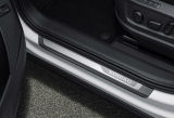 Kodiaq - luxury TPU / stainless steel interior door sills, original Skoda Auto,a.s.