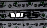 pour Fabia III-emblem pour le coffre arrière - du 2020 pour Kodiaq RS - MONTE CARLO BLACK (F9R) - GL