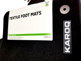 Karoq - original Skoda Auto,a.s. textile floor mats STANDARD - LHD