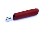 Octavia III - original Skoda RED leather handbrake lever grip