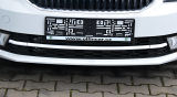 Octavia III - 3pcs front bumper lids - OEM product - WHITE LINE