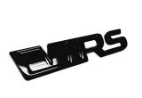 for Octavia III - rear emblem RS from the limited 2018 RS245 edition - BLACK MAGIC - (110x22) - NEW