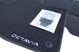 Octavia III - floor mats STANDARD, original Skoda Auto,a.s. - LHD