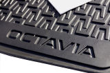 Octavia III - floor mats RUBBER (heavy duty), original Skoda Auto,a.s. product - LHD