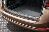 Octavia IV Combi - original Skoda rear bumper protective panel STAINLESS STEEL