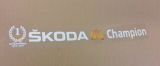 Emblema original Skoda Auto,a.s. "IRC CHAMPIONS 2010 2011