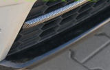 Yeti facelift CITY 14+ OEM Skoda κάλυμμα κεντρικού καπακιού μπροστινού προφυλακτήρα - CARBON FIBRE