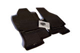 Yeti - new 2014 design heavy duty rubber floor mats, original Skoda Auto,a.s. - LHD