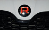 for Octavia III - stainless steel emblem cover R-LINE - REFLECTIVE RED