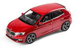 Fabia IV - official Skoda Auto, a.s. diecast model - VELVET RED