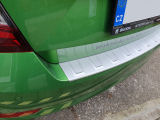 for Fabia III 2017+  rear bumper protective panel from Martinek Auto - ALU look