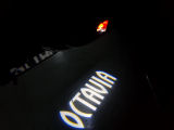 for Octavia II - beautiful LED safety door lights - GHOST light - OCTAVIA