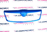 για Octavia II Facelift 09-13 - πλαίσιο μάσκας βαμμένο σε RACE BLUE (F5W)