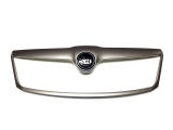pour Octavia II Facelift 09-13 - cadre de calandre peint en BEIGE CAPUCCINO + EMBLE NOIR original Skoda