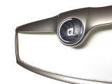 til Octavia II Facelift 09-13 - kølergrillramme lakeret i CAPUCCINO BEIGE + original Skoda NEW 2013 em