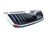 Octavia III Facelift - absolutely complete front grille CHROME set - V3