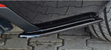 para Octavia III RS - splitters laterales parachoques trasero DTM - Negro brillante