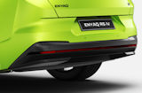 Enyaq RS - original Skoda rear bumper reflector set - MONTE CARLO dark version