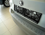 para Fabia III hatchback 14-18 - panel protector del parachoques trasero de Martinek Auto - ALU LOOK - VV