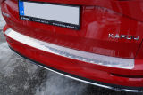 for Karoq - massive stainless steel rear bumper protective panel V2 - best fitment ever
