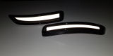 for Karoq - original Martinek auto exhaust-like spoilers - RS STYLE - RS230 BLACK - GLOWING WHITE