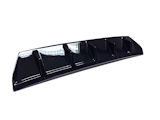pour Kodiaq RS - diffuseur central de pare-chocs arrière Martinek Auto - V3 - GLOSSY BLACK