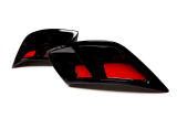 til Kodiaq - originale Martinek auto udstødningslignende spoilere - RS230 BLACK - GLOWING RED