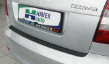 pour Octavia II 09-13 Limousine facelift - panneau de protection du pare-chocs arrière - Martinek Auto