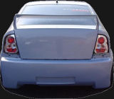 for Octavia - rear bumper SMOOTH design V2