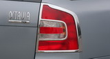 for Octavia Combi II - tail light covers CHROME