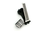 Superb II 09-15 - original Skoda Auto,a.s. RS pedals for AUTOMATIC transmission - LHD