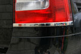pour Octavia II Combi 04-12 - Couvercles décoratifs de feux arrière en ACIER INOXYDABLE - Martinek Auto