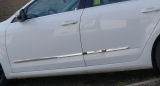 Octavia III - STAINLESS STEEL chrome side door protective mouldings set