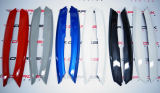 για Octavia III - abs πλαστικά φρύδια SPORTIVE - βαμμένα με το αρχικό μεταλλικό χρώμα