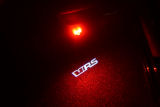 pour Octavia III - MEGA POWER feux de porte de sécurité à LED avec lumière GHOST - RS - RED