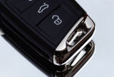 Octavia III - llave original Skoda extremo inferior cromado estilo RS6