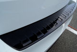 for Octavia III Combi - rear bumper protective panel from Martinek Auto - GLOSSY BLACK - NEW DESIGN 