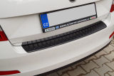 for Octavia III Limousine - rear bumper protective panel from Martinek Auto - BASIC BLACK