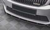 for Octavia III RS - front bumper DTM spoiler - V4 - BASIC