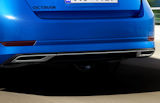 Octavia IV - diffuseur de pare-chocs arrière d'origine Skoda (peint en F9R) - SPORTLINE
