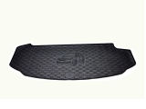 for Kodiaq - heavy duty rubber rear trunk cargo floor mat - with car silhouette - 7-seater