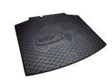 for Scala - heavy duty rubber rear trunk cargo floor mat - with car silhouette